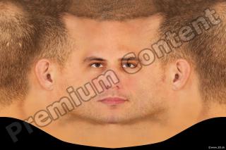 0005 Man head premade texture 0005
